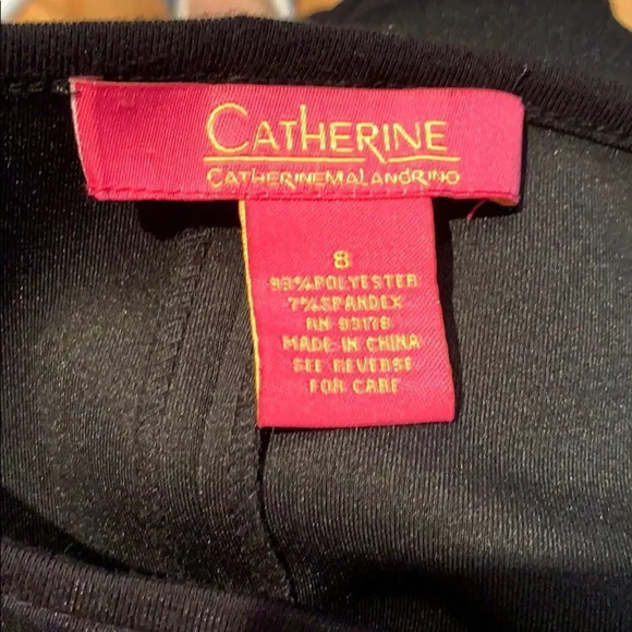 Catherine Malandrino black laser cut hem midi, 8 - Picture 7 of 7